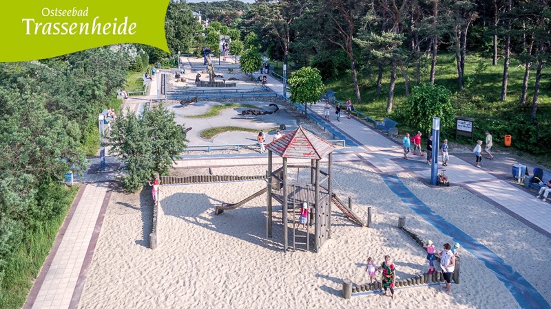 Spielplatz an der Strandpromenade
